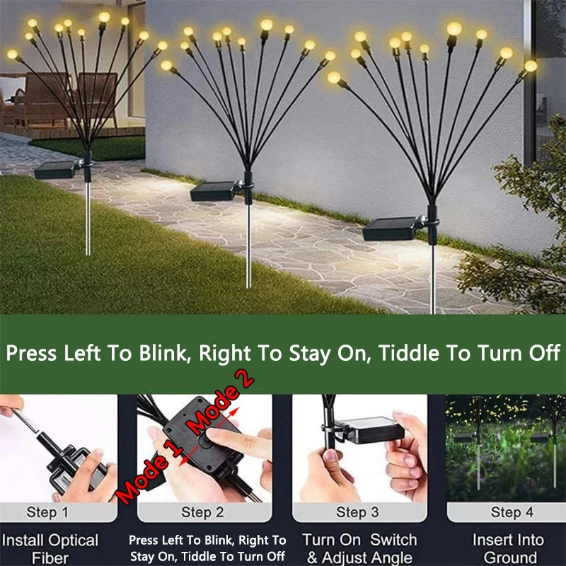 LED Solar Firefly Lights"